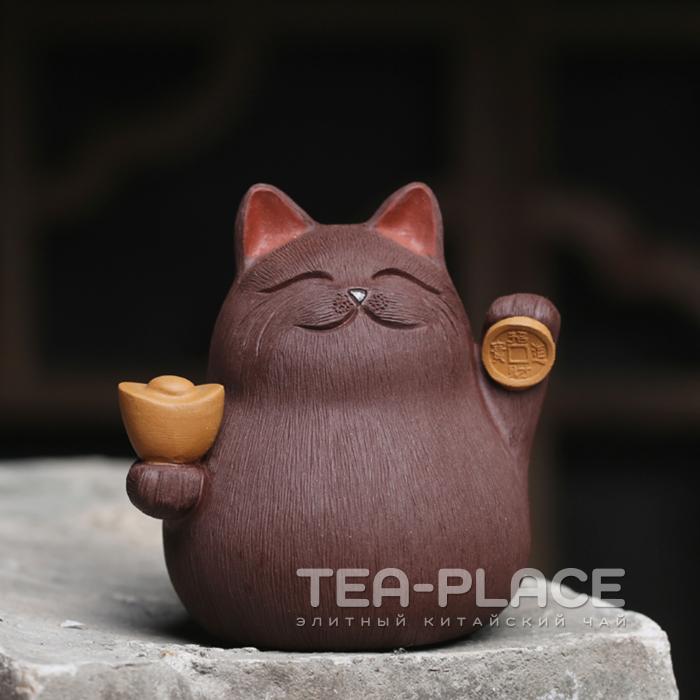 Чайная фигурка Денежный Кот