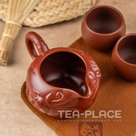 Чахэй «Мэн Бао», исинская глина, красный